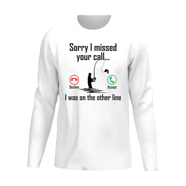 I Was On Another Line v2 Men Long Sleeve Shirt